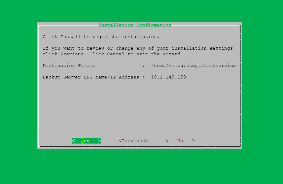 Confirm the installation in proxmox ve