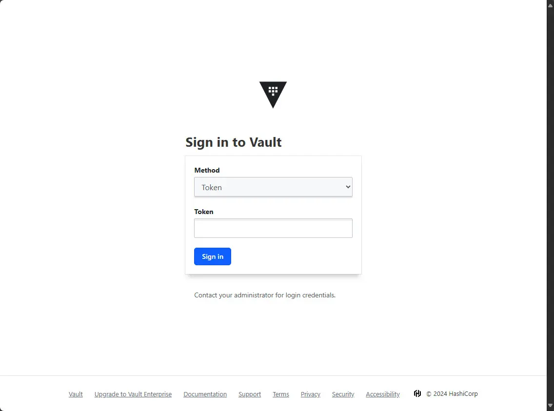 Hashicorp vault