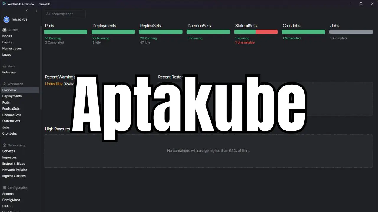 Aptakube
