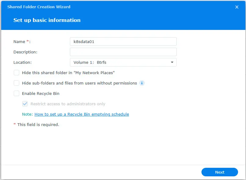 Synology csi provider uses synology nas storage