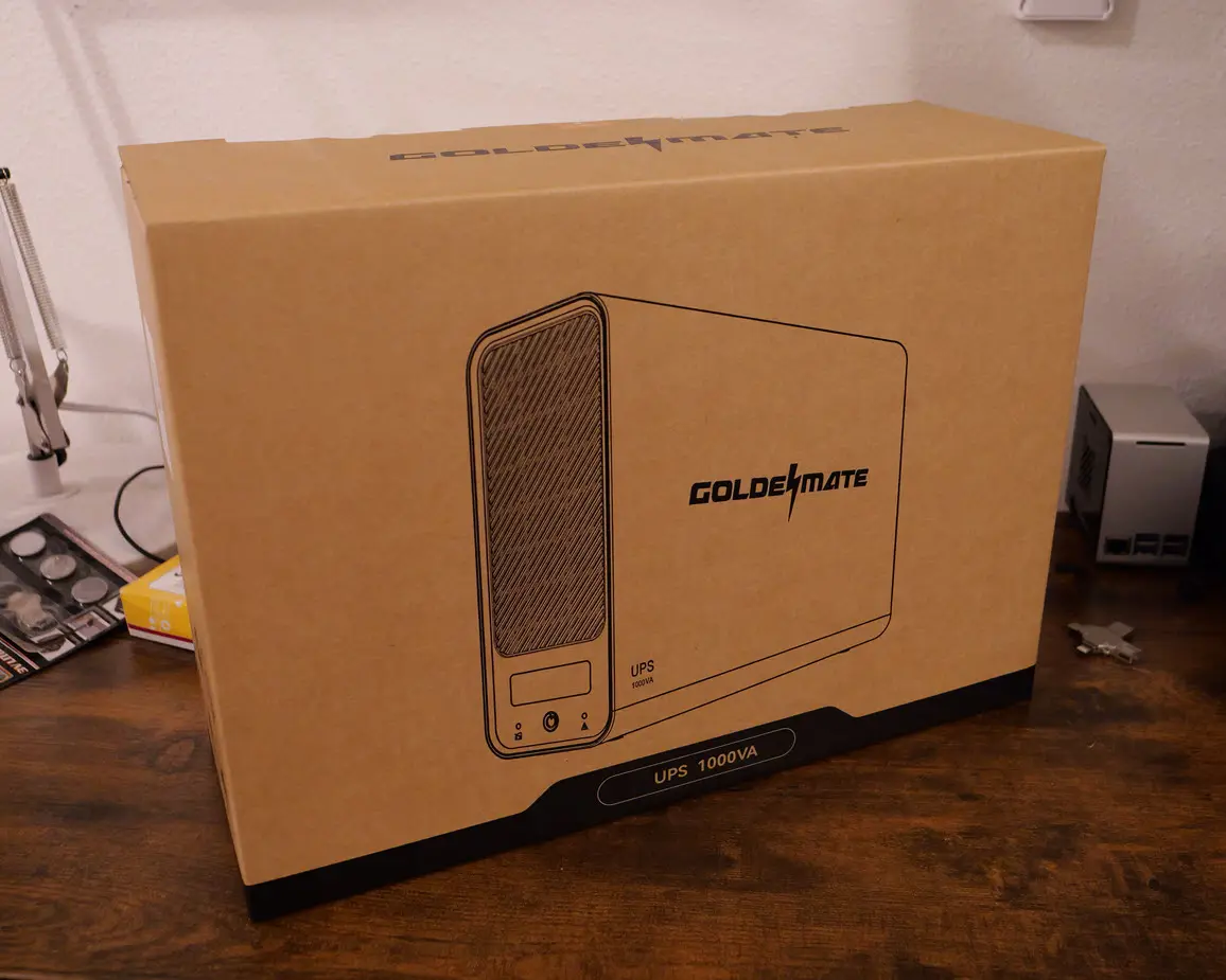 Goldenmate 1000 in the box