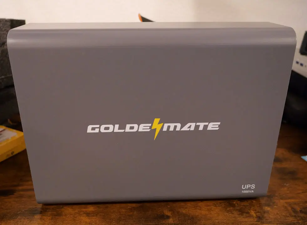 Removed from packaging