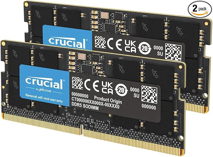 Crucial RAM 32GB DDR5 5600MHz
