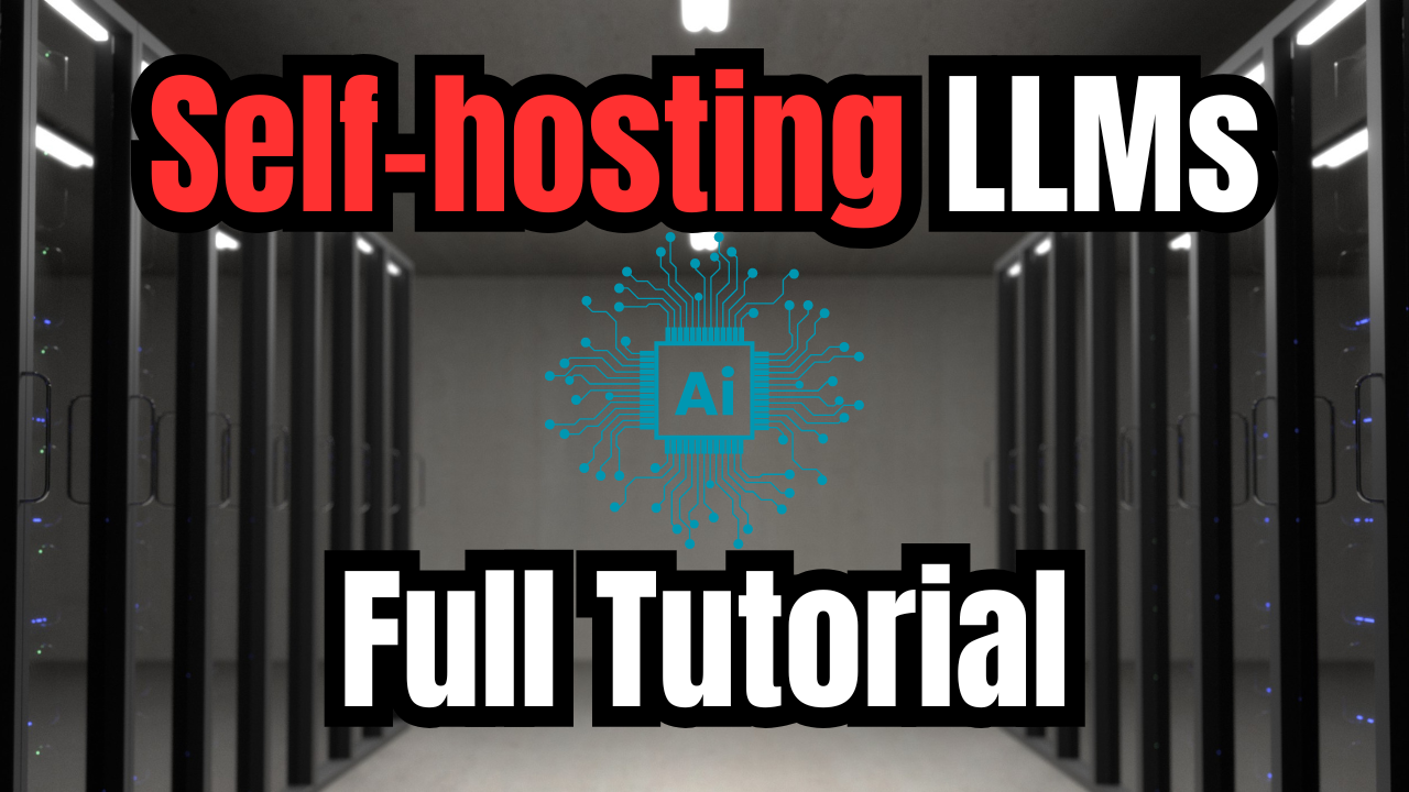 Self hosting llms