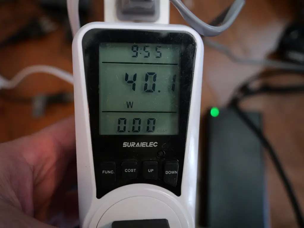 Idle performance of the aoostar wtrmax