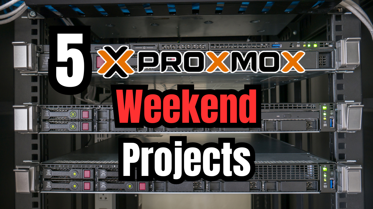 5 Proxmox Projects to Level Up Your Home Lab This Weekend