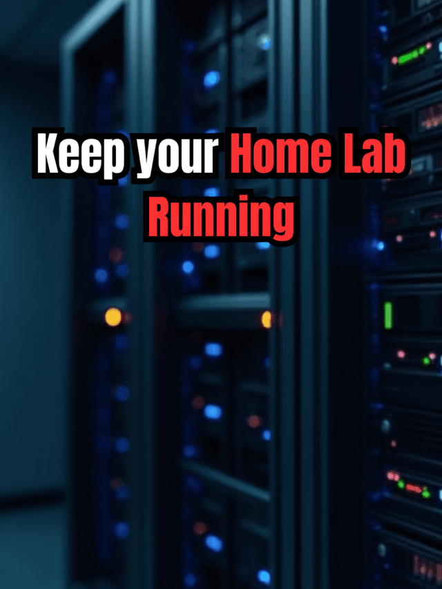 Keep Your Home Lab Running During Power Outages