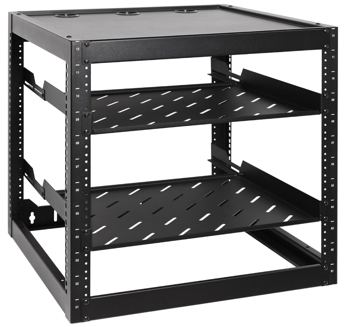 12u floor or wall mount rack