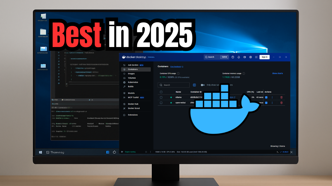Best docker containers for docker desktop in 2025 2