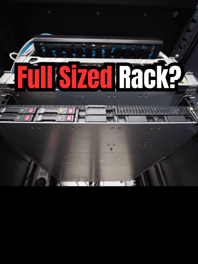 Home Lab Racks in 2025: Do You Really Need a Full-Sized One?