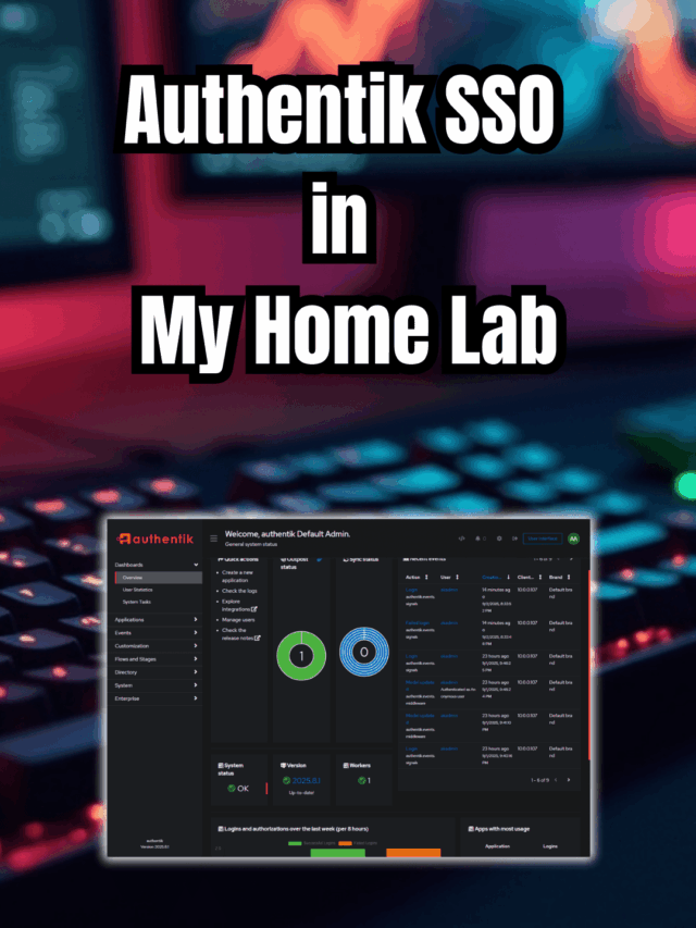 One Login for All My Home Lab Apps