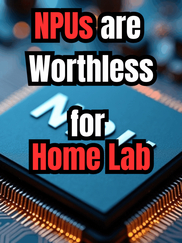 Are NPUs in Mini PCs Just Empty Hype for Home Labs?