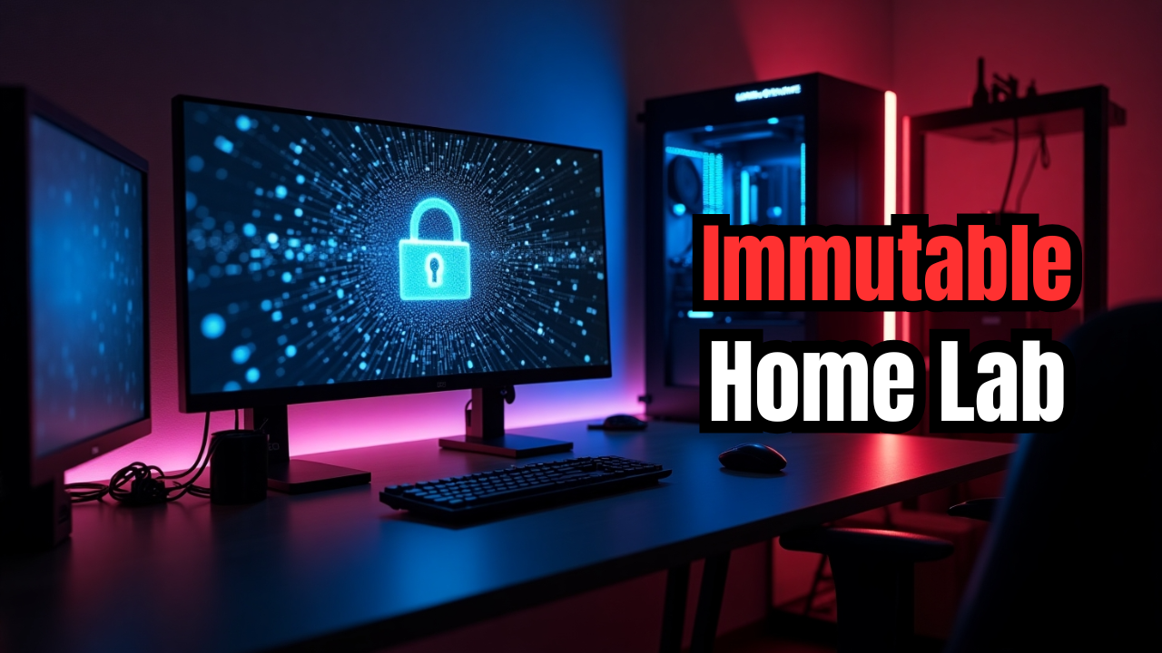 Immutable home lab