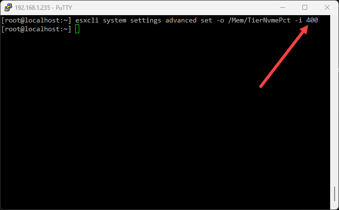 Configuring nvme memory tiering