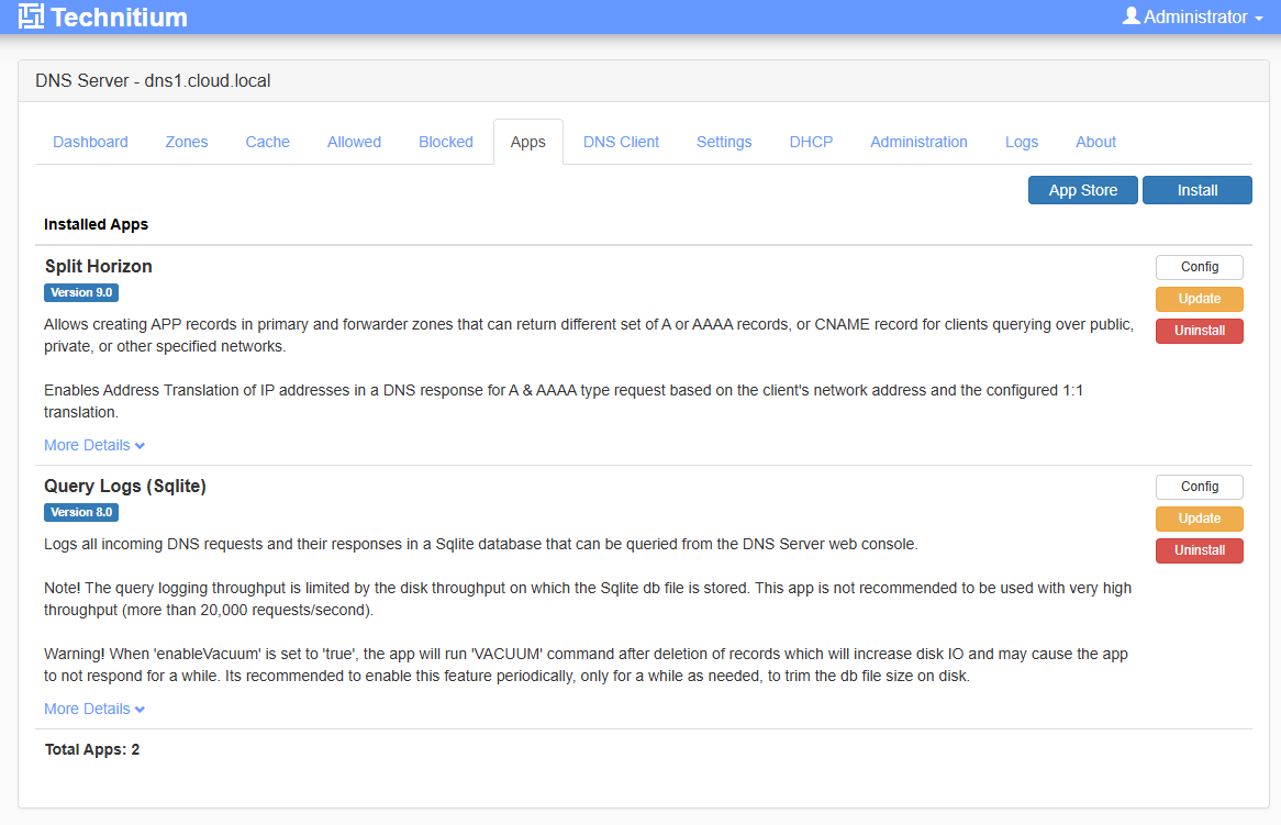 Added another app to the primary server