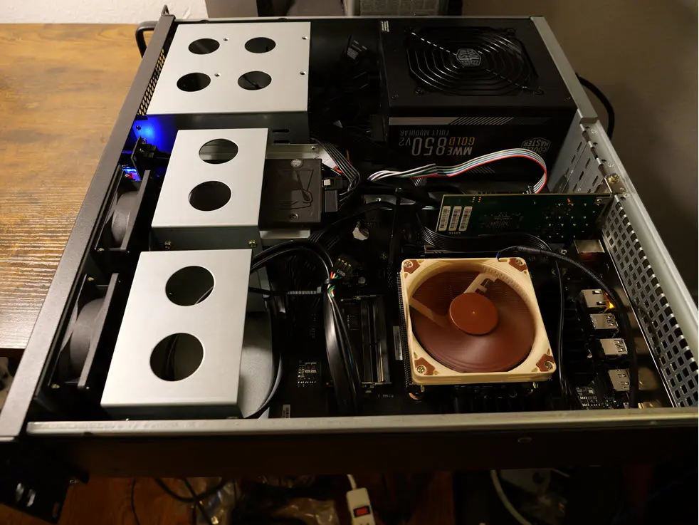 Bd795m motherboard proxmox server build