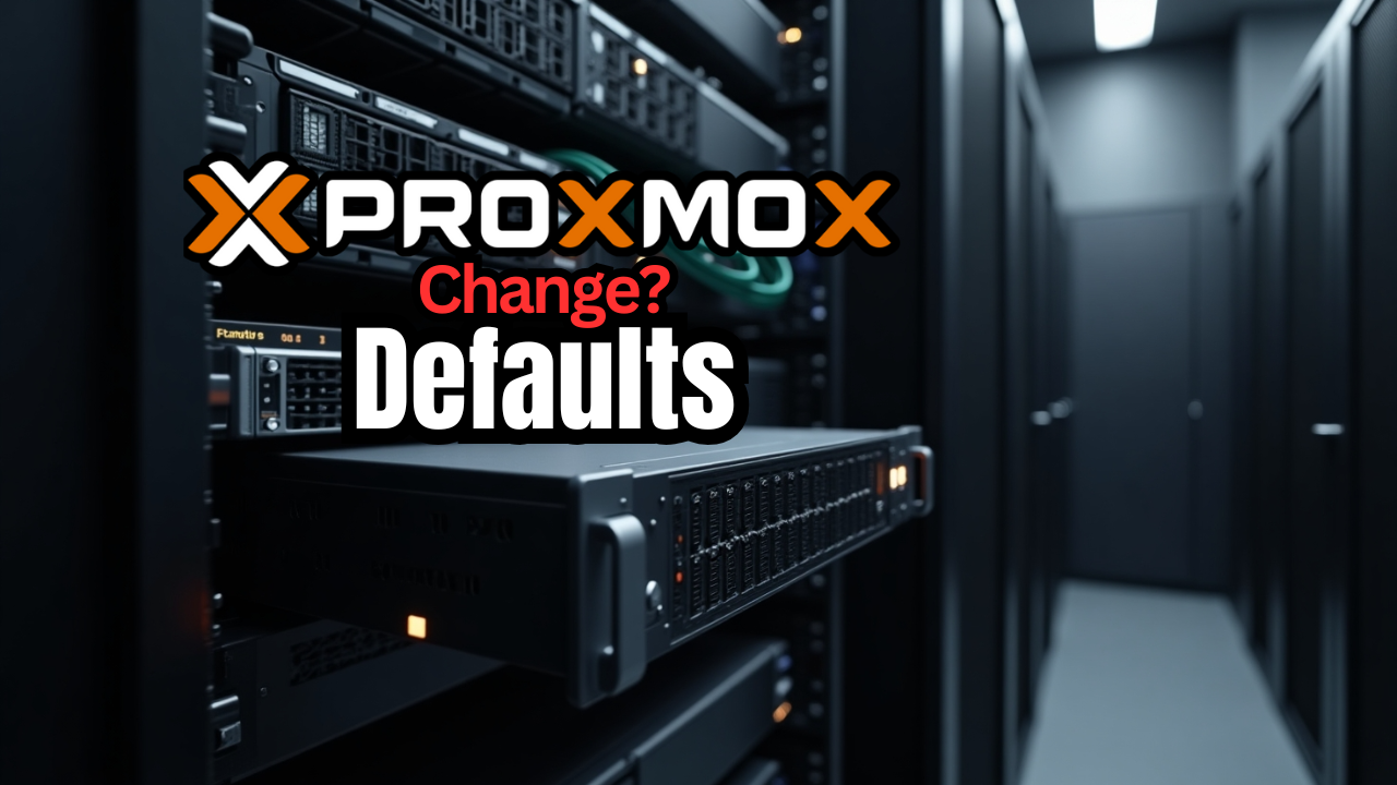 Proxmox defaults