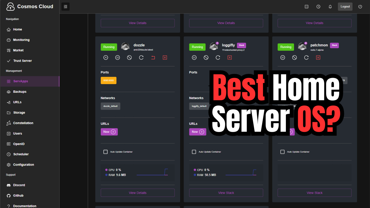 Best home server os