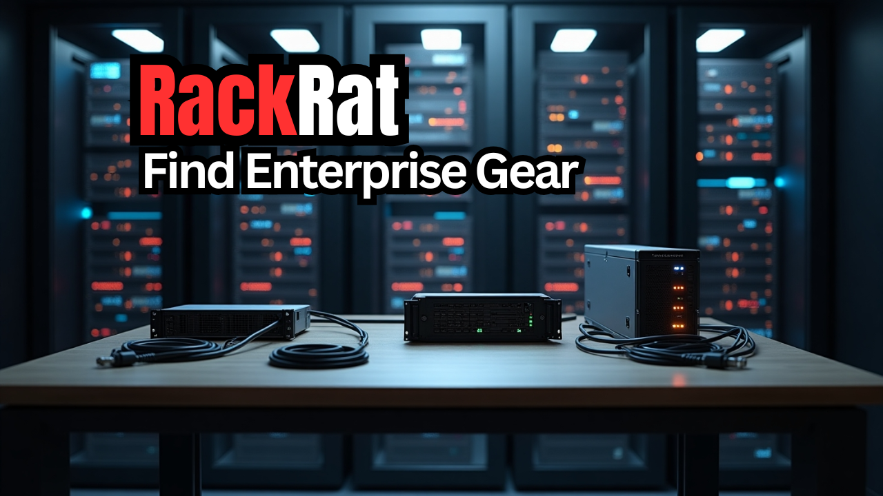 Rackrat used enterprise gear 3
