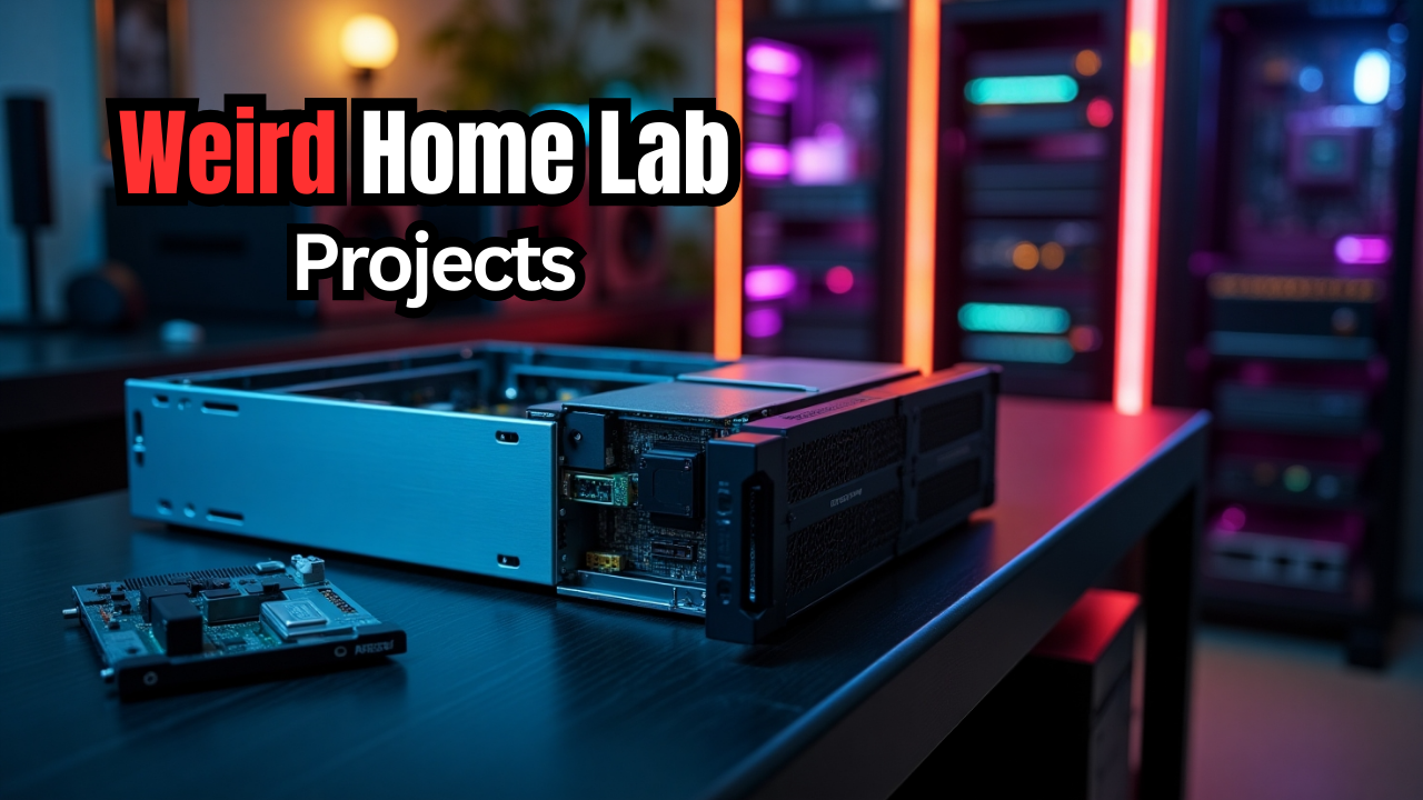 Weird home lab projects