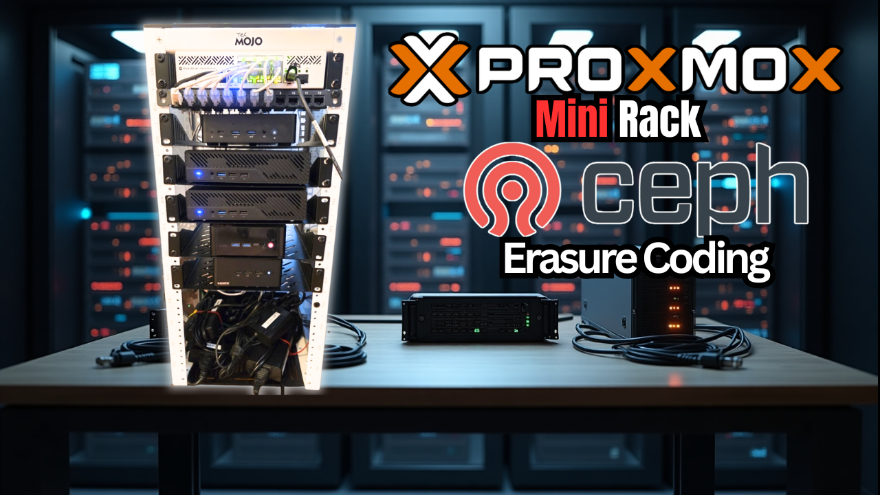 Ceph erasure coding home lab