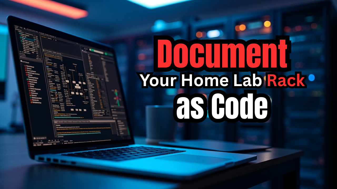 Document your home lab rack as code 2