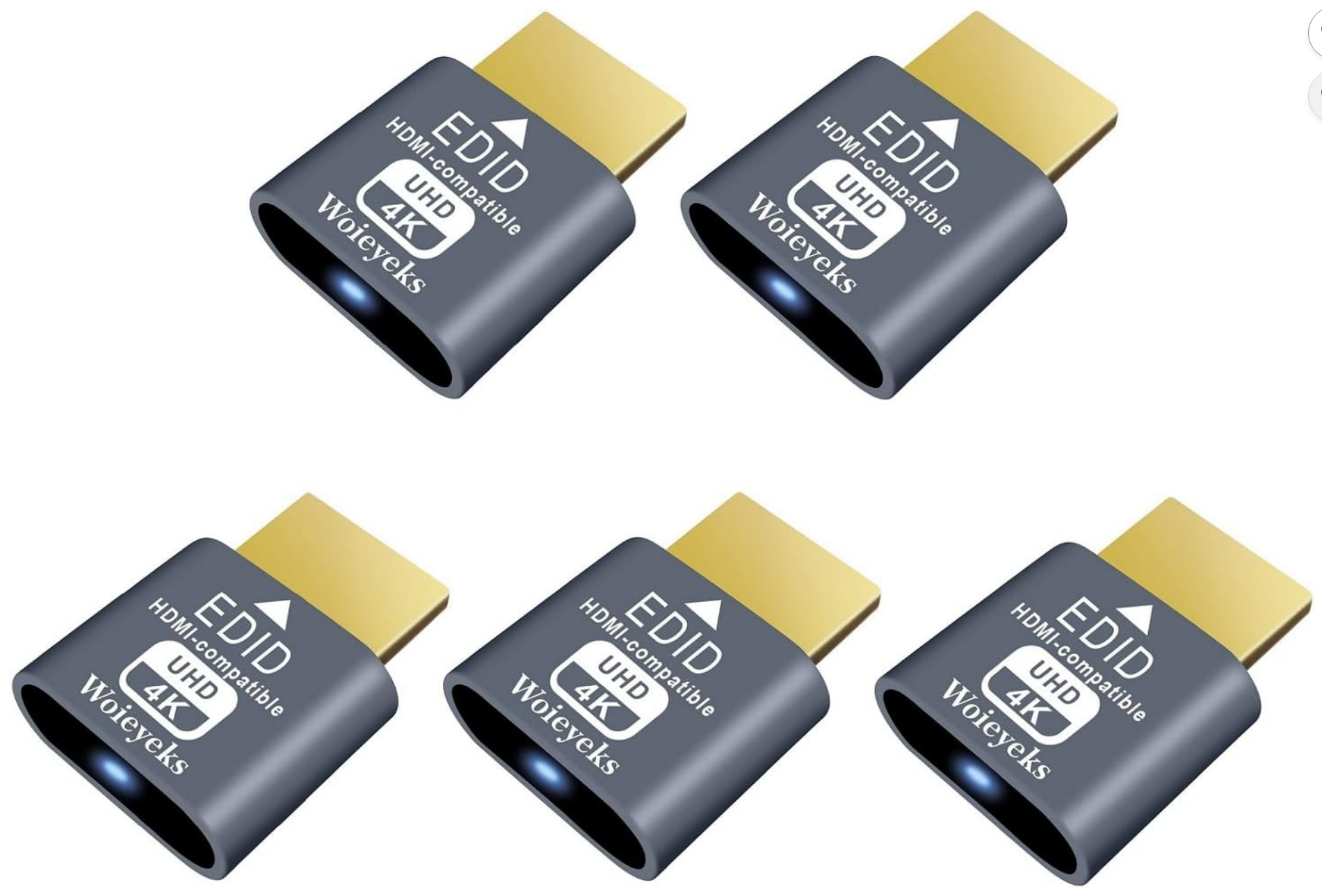 Hdmi dummy plugs
