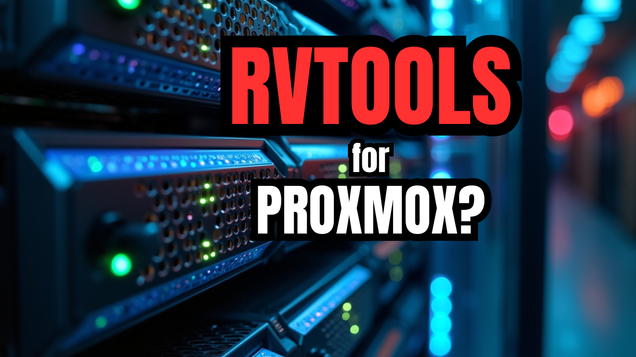 Rvtools for proxmox