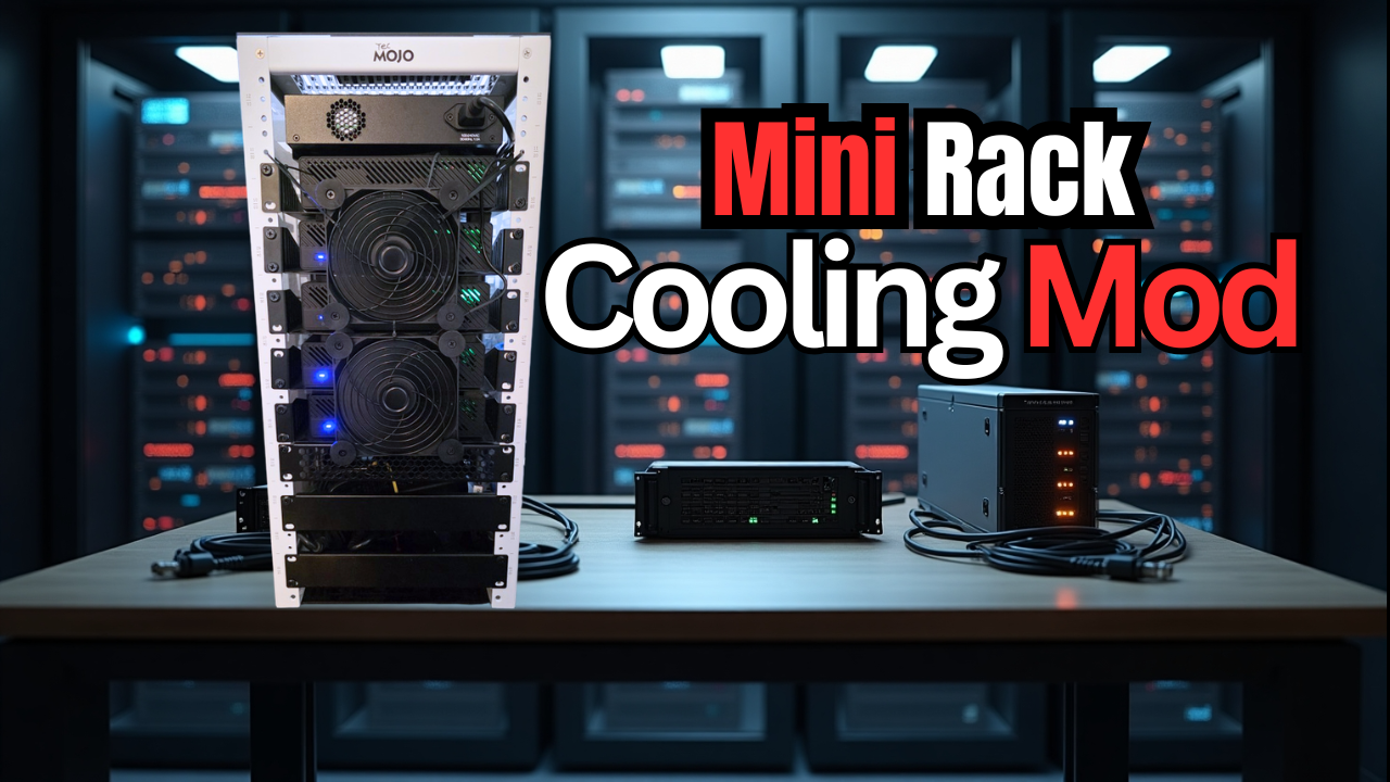 Mini rack cooling mod