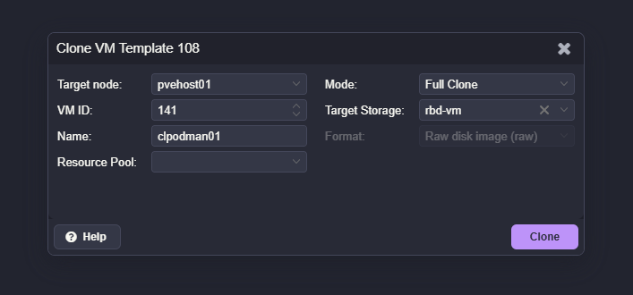 Cloning an ubuntu server 24.04 image