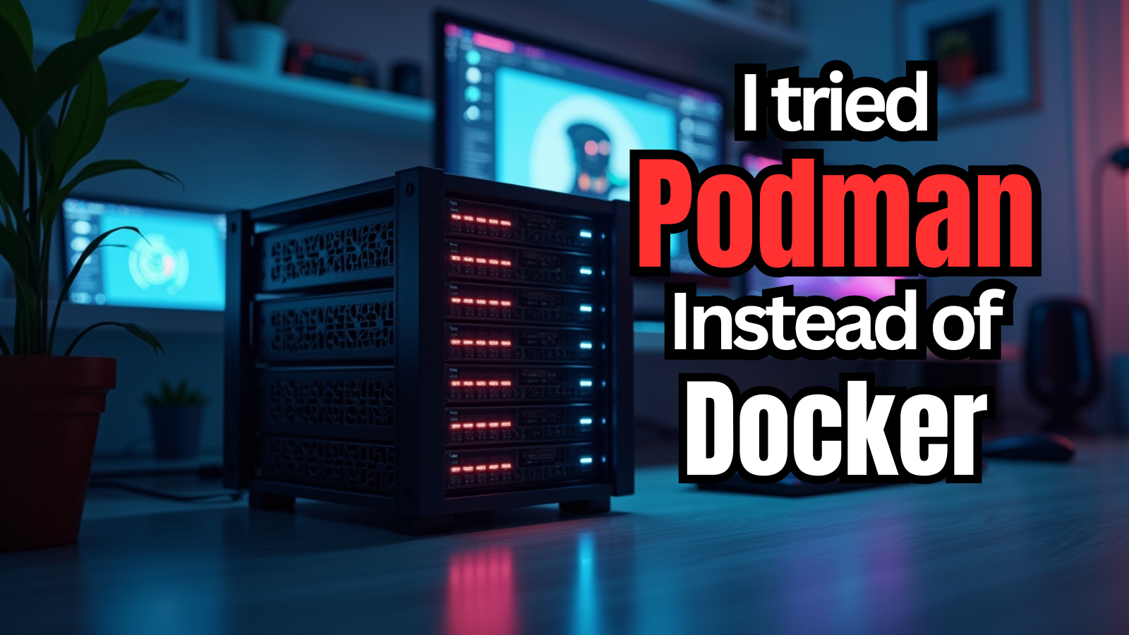 Podman server home lab