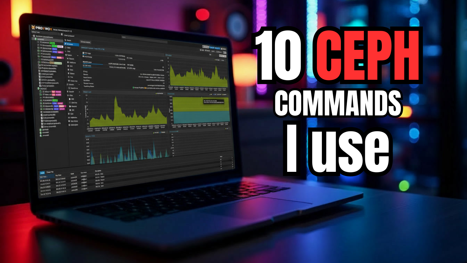 Proxmox ceph commands home lab