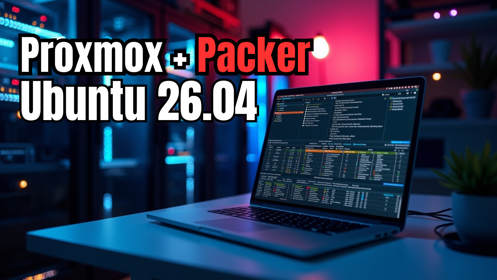 Proxmox packer ubuntu 26.04