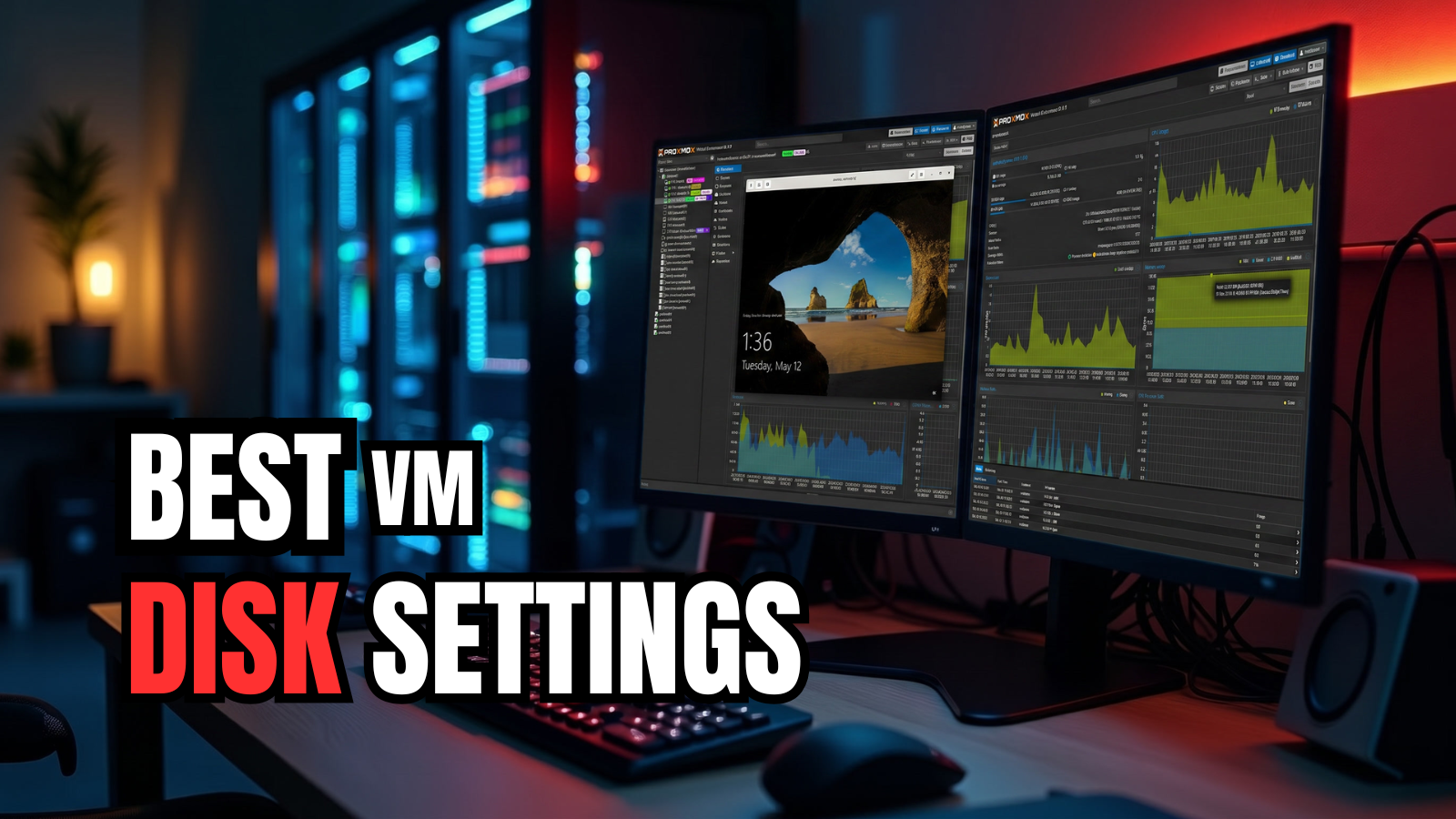 Best vm disk settings for proxmox