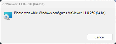 Installing virt viewer in windows to view spice files