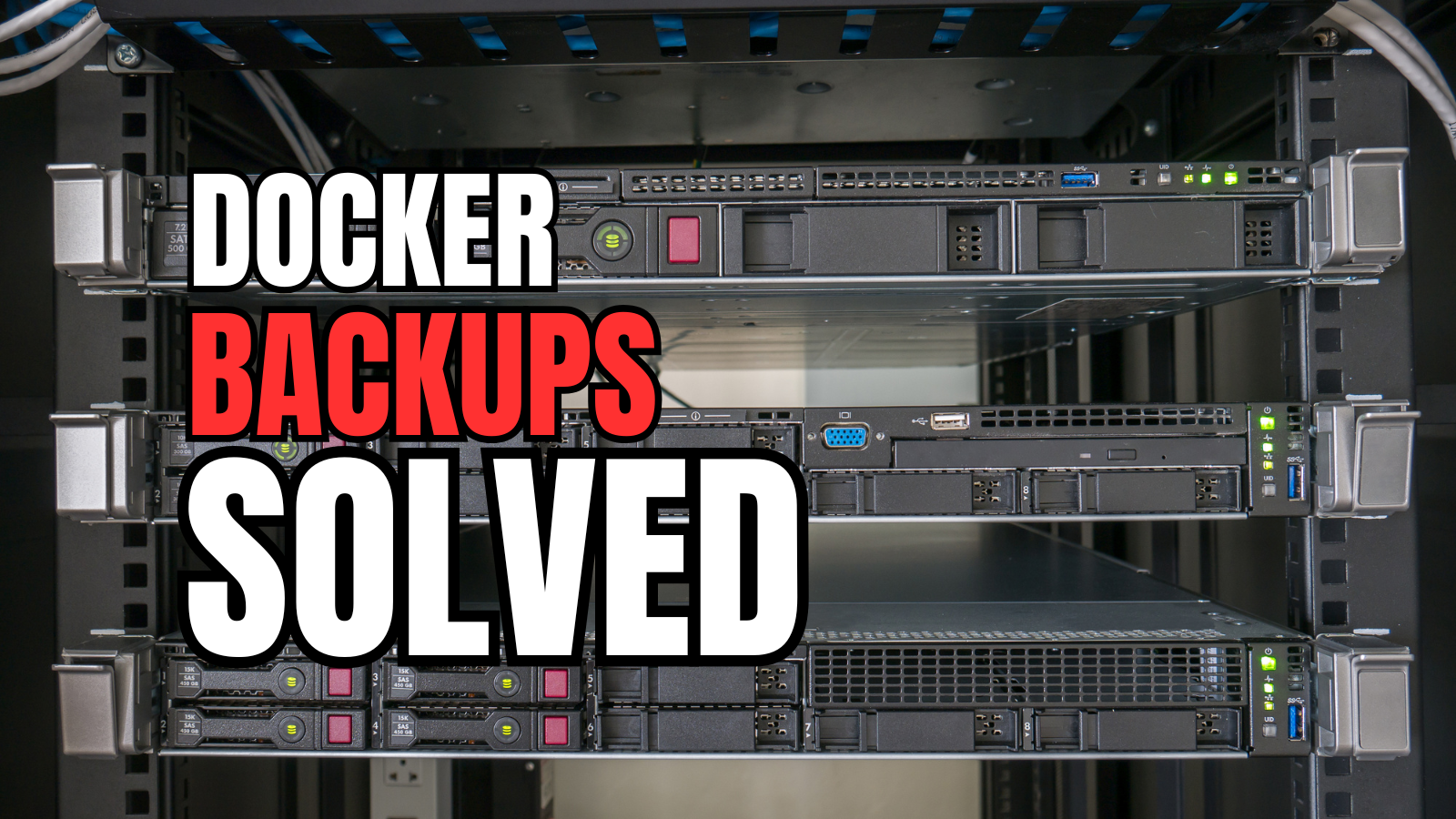 Docker volume backups