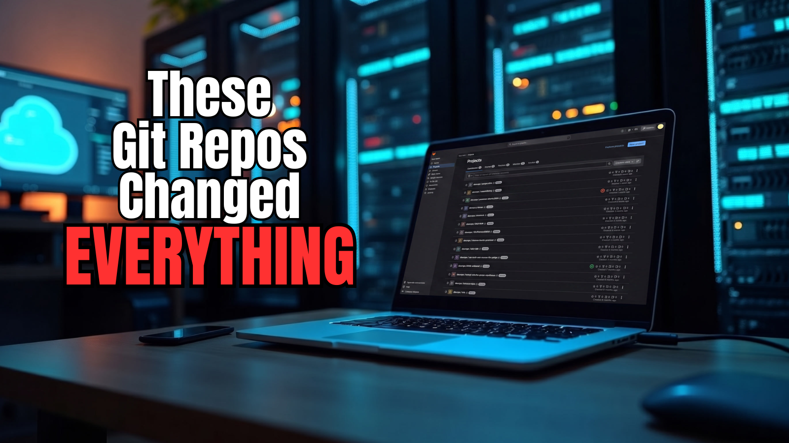 Git repositories for home lab