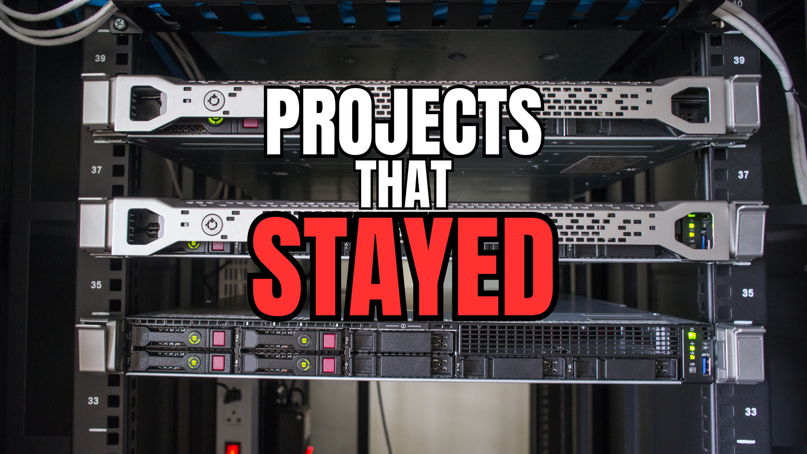 Home lab projects that stayed