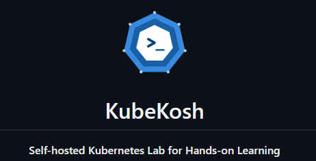 Kubekosh self hosted kubernetes for hands on learning