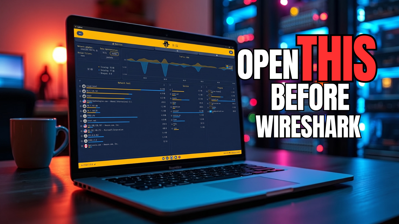 Sniffnet network troubleshooting tool