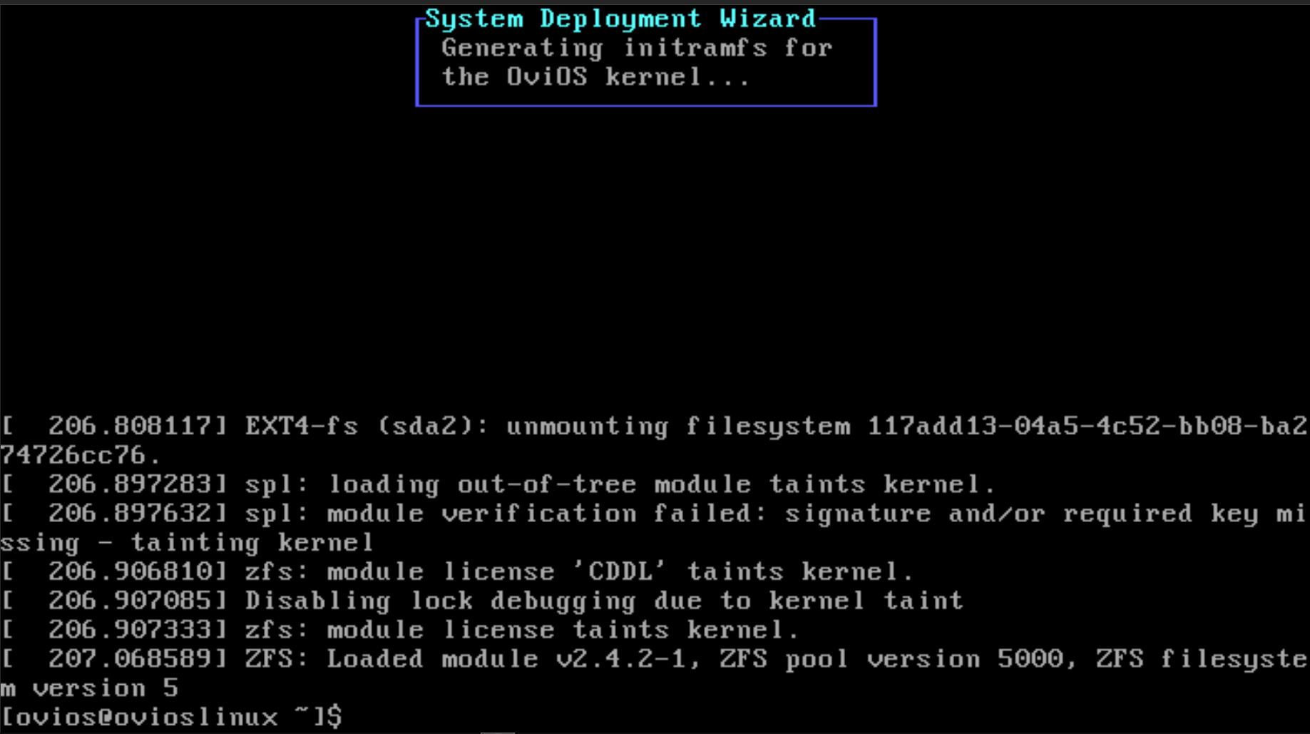 System deployed or so i thought