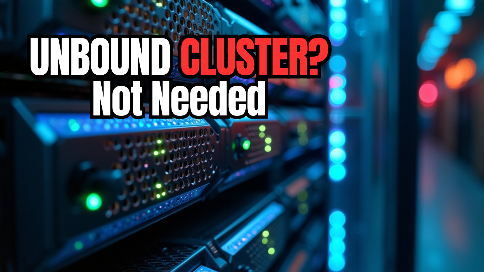 Unbound dns cluster