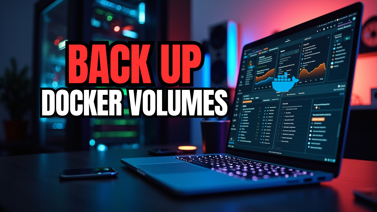 Docker volumes backup