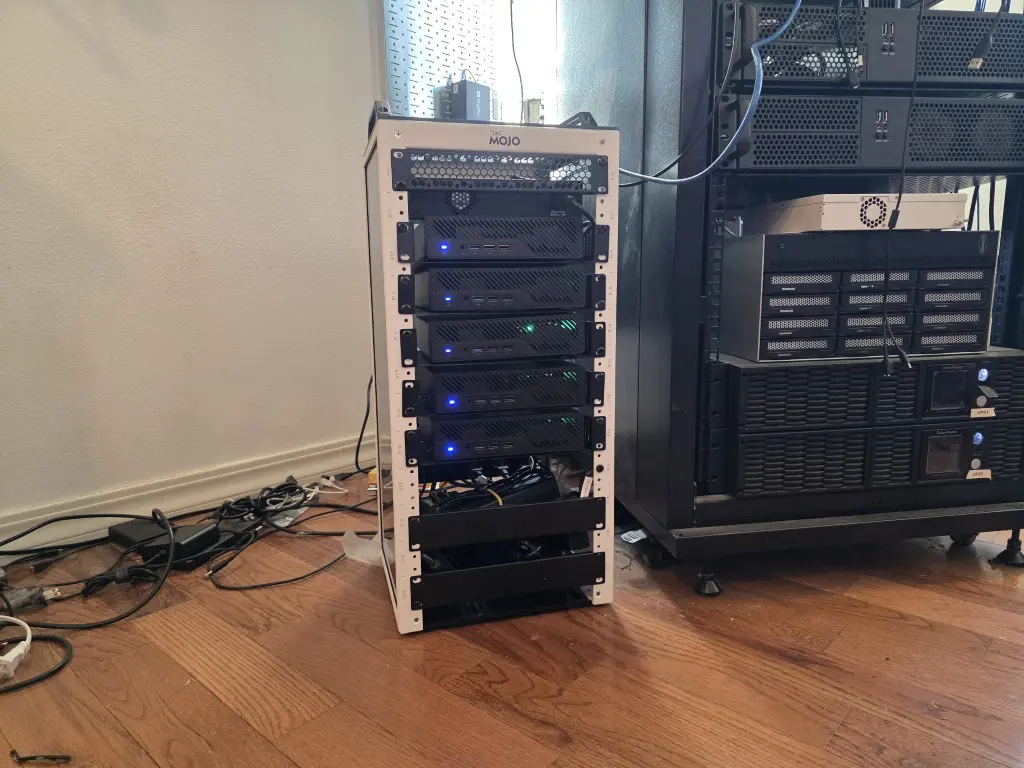 Proxmox ceph mini cluster with 17tb of storage