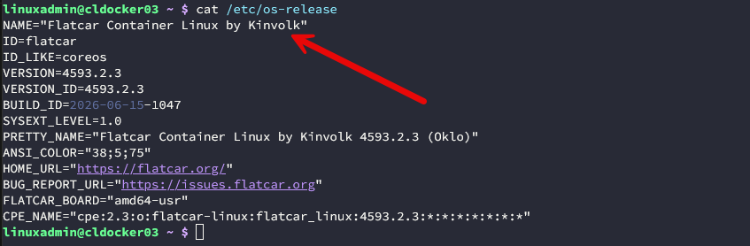 Running flatcar linux in the home lab