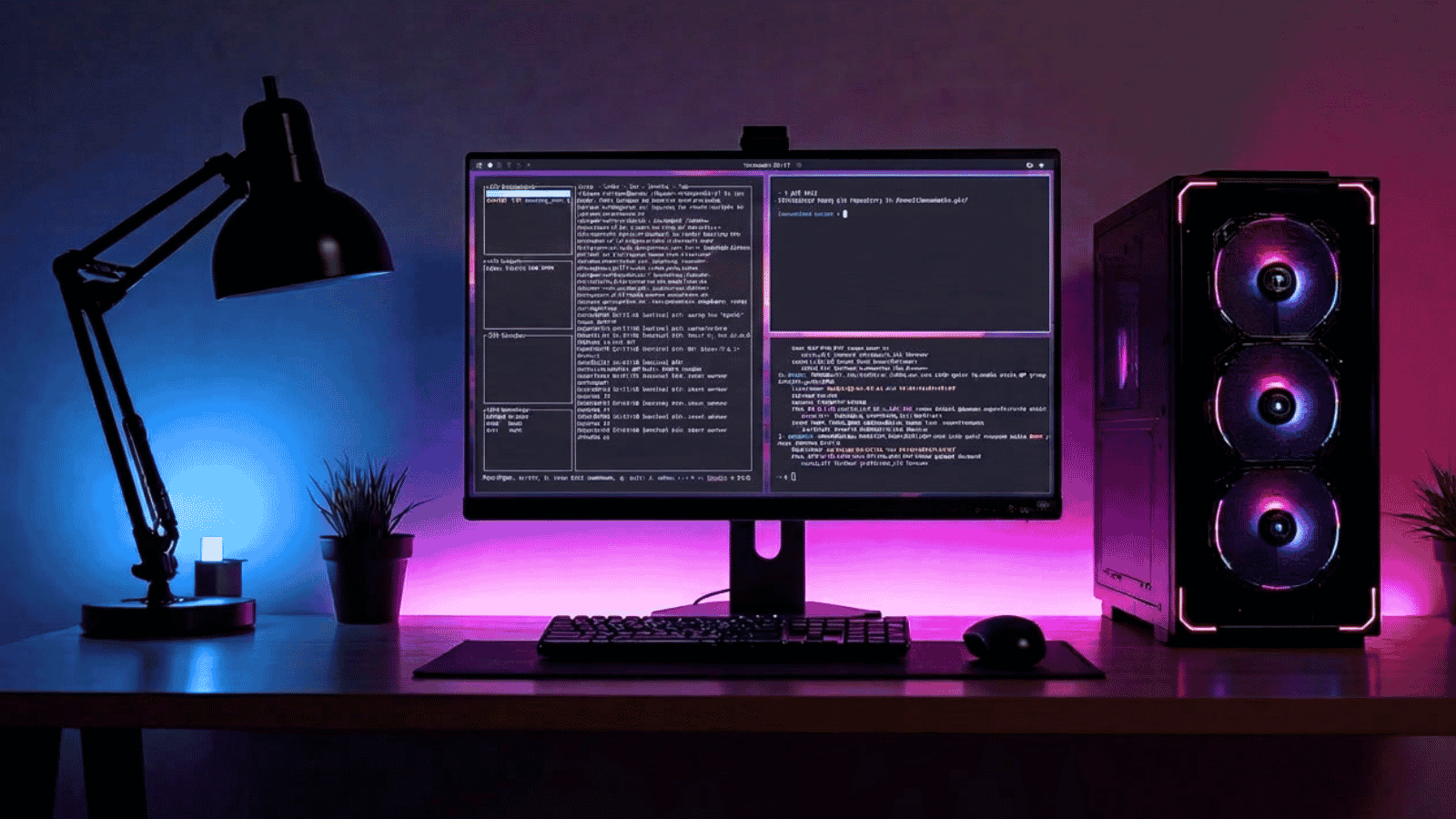 Omarchy linux home lab workstation 3
