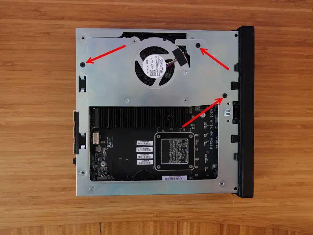 Accessing the m.2 slots for nvme storage