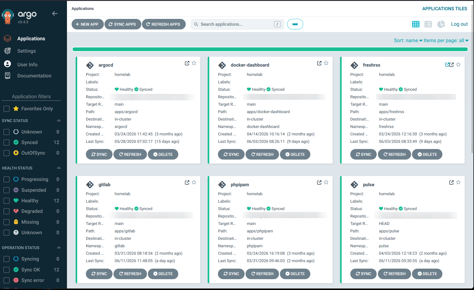 Argocd gitops for the home lab talos linux kubernetes cluster