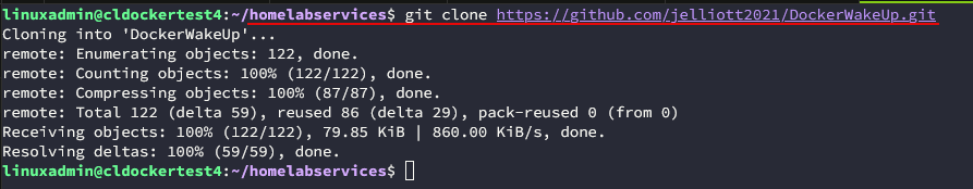 Cloning down the dockerwakeup