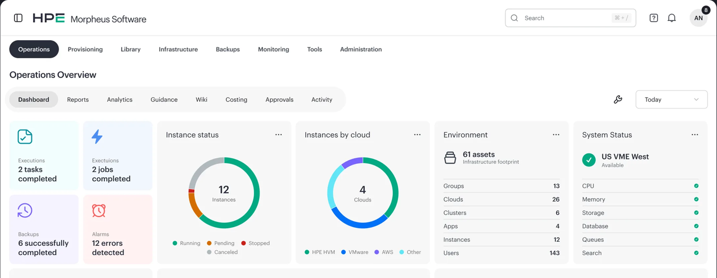 Hpe morpheus
